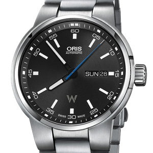  Shop Authentic Oris Williams Day Date Black Dial Silver Steel Strap Watch for Men - 0173577404154-0782450S - Luxxuri