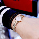  Shop Authentic Tissot Lovely Mother of Pearl Dial Rose Gold Steel Strap Watch for Women - T140.009.33.111.00 - Luxxuri