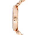 Michael Kors Parker Mother of Pearl Pink Dial Two Tone Steel Strap Watch for Women - MK6492