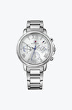 Shop Authentic Tommy Hilfiger Claudia Silver Dial Silver Steel Strap Watch for Women - 1781741 - Luxxuri