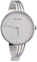  Shop Authentic Calvin Klein Drift Silver Dial Silver Steel Strap Watch for Women - K6S2N116 - Luxxuri
