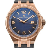  Shop Authentic Maurice Lacroix Aikon Date Limited Edition Blue Dial Blue Leather Strap Watch For Men - AI1028-BRZ01-420-1 - Luxxuri
