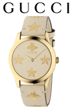 Shop Authentic Gucci G Timeless White Dial White Leather Strap Watch For Women - YA1264096 - Luxxuri