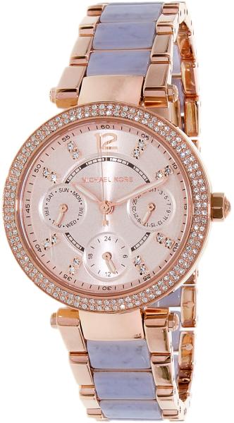  Shop Authentic Michael Kors Parker Gold Dial Two Tone Steel Strap Watch for Women - MK6327 - Luxxuri