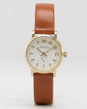  Shop Authentic Marc Jacobs Baker White Dial Brown Leather Strap Watch for Women - MBM1317 - Luxxuri