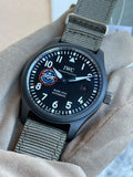  Shop Authentic IWC Pilot’s Watch Mark XVIII Top Gun Edition “SFTI” Black Dial Green Nylon Strap Watch for Men - IW324712 - Luxxuri
