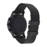  Shop Authentic Emporio Armani Renato Chronograph Black Dial Black Mesh Bracelet Watch For Men - AR2498 - Luxxuri