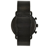  Shop Authentic Emporio Armani Aviator Black Dial Black Mesh Bracelet Watch For Men - AR11142 - Luxxuri