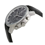  Shop Authentic Tommy Hilfiger Harrison Chronograph Black Dial Black Leather Strap Watch for Men - 1790875 - Luxxuri