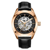  Shop Authentic Maserati Traguardo Automatic Black Skeleton Dial Black Leather Strap Watch For Men - R8821112001 - Luxxuri