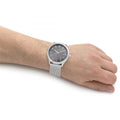  Shop Authentic Calvin Klein Minimal Grey Dial Silver Mesh Bracelet Watch for Men - K3M21124 - Luxxuri