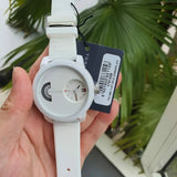  Shop Authentic Tommy Hilfiger Denim White Dial White Rubber Strap Watch for Men - 1791558 - Luxxuri
