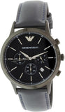  Shop Authentic Emporio Armani Renato Chronograph Quartz Blue Dial Blue Leather Strap Watch For Men - AR2481 - Luxxuri