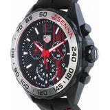  Shop Authentic Tag Heuer Formula 1 Ayrton Senna Limited Edition Black Dial Two Tone Rubber Strap Watch for Men - CAZ1019.FT8027 - Luxxuri