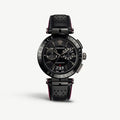  Shop Authentic Versace V-Racer Aion Chronograph Black Dial Black Leather Strap Watch for Men - VBR030017 - Luxxuri