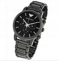  Shop Authentic Emporio Armani Luigi Chronograph Black Dial Black Stainless Steel Watch For Men - AR1895 - Luxxuri