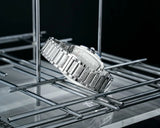  Shop Authentic Versace Dominus Chronograph Blue Dial Silver Steel Strap Watch For Men - VE6H00423 - Luxxuri