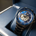  Shop Authentic Maserati SFIDA Automatic Blue Dial Silver Steel Strap Watch For Men - R8823140001 - Luxxuri