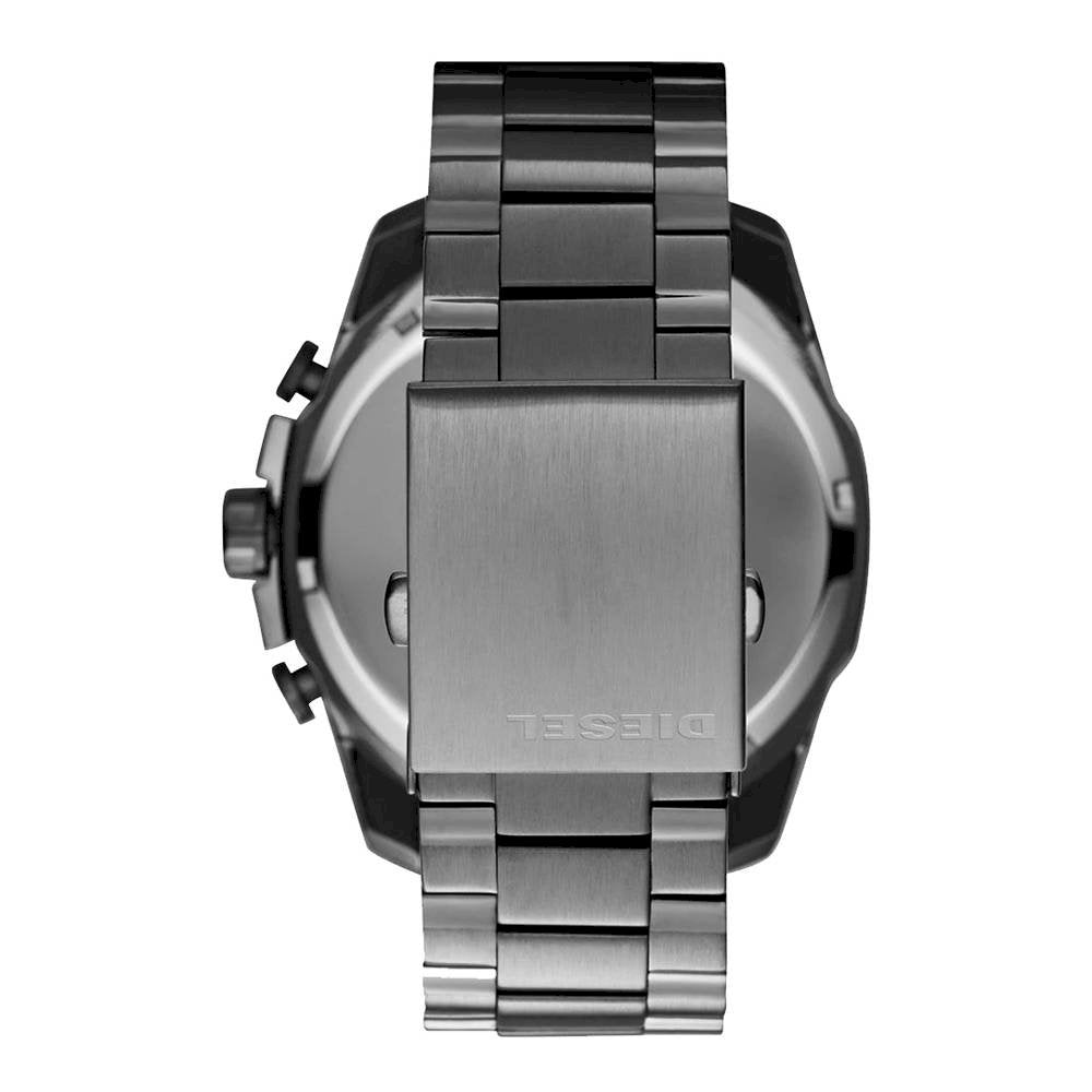  Shop Authentic Diesel Mega Chief Chronograph Black Dial Black Stainless Steel Watch For Men - DZ4355 - Luxxuri