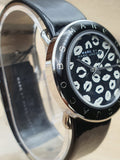  Shop Authentic Marc Jacobs Amy Black Dial Black Leather Strap Watch for Women - MBM1163 - Luxxuri