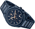  Shop Authentic Maserati Stile Chronograph Blue Dial Blue Steel Strap Watch For Men - R8873642008 - Luxxuri