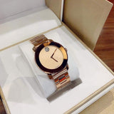  Shop Authentic Movado Bold Rose Gold Dial Rose Gold Steel Strap Watch For Women - 3600335 - Luxxuri