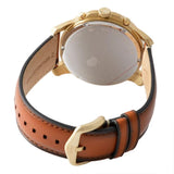  Shop Authentic Fossil Grant Sport Chronograph Blue Dial Brown Leather Strap Watch for Men - FS5268 - Luxxuri