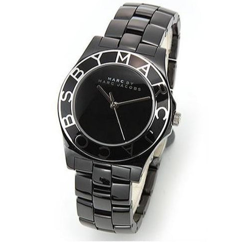  Shop Authentic Marc Jacobs Black Dial Black Ceramic Strap Watch for Women - MBM9501 - Luxxuri