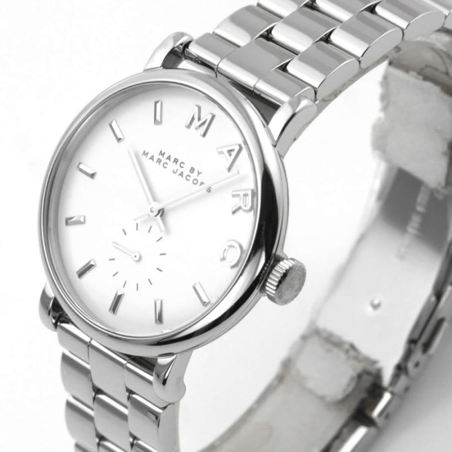  Shop Authentic Marc Jacobs Baker White Dial Silver Steel Strap Watch for Women - MBM3242 - Luxxuri