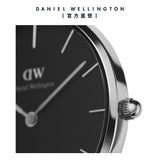  Shop Authentic Daniel Wellington Classic Petite York Black Dial Brown Leather Strap Watch For Women - DW00100182 - Luxxuri