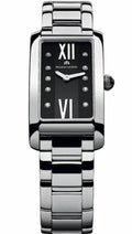  Shop Authentic Maurice Lacroix Fiaba Black Dial Silver Steel Strap Watch for Women - FA2164-SS002-120 - Luxxuri