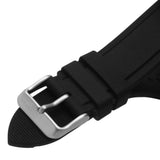  Shop Authentic Hugo Boss Admiral Black Dial Black Silicone Strap Watch for Men - 1513912 - Luxxuri