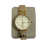  Shop Authentic Fossil Jacqueline Gold Dial Gold Steel Strap Watch for Women - ES3547 - Luxxuri