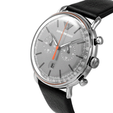  Shop Authentic Emporio Armani Aviator Grey Dial Grey Leather Strap Watch For Men - AR11168 - Luxxuri
