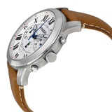  Shop Authentic Fossil Grant Chronograph White Dial Brown Leather Strap Watch for Men - FS5060 - Luxxuri