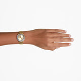  Shop Authentic Swarovski Octea Nova Analog Gold Dial Gold Mesh Strap Watch for Women - 5649993 - Luxxuri