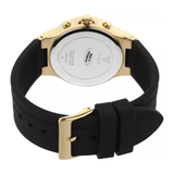  Shop Authentic Guess Moonlight Crystals Silver Dial Black Silicone Strap Watch For Women - GW0257L1 - Luxxuri