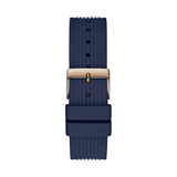  Shop Authentic Guess Athena White Dial White Dial Blue Rubber Strap Watch For Women - GW0030L5 - Luxxuri