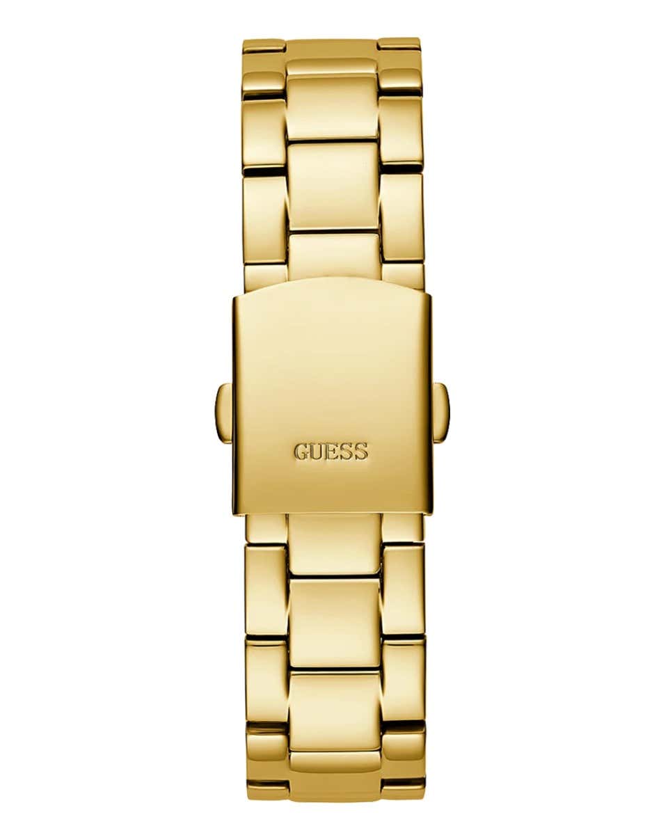 Shop Authentic Guess Sol Chronograph Gold Dial Gold Steel Strap Watch For Women - GW0483L2 - Luxxuri