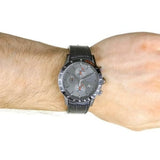  Shop Authentic Hugo Boss Rafale Chronograph Grey Dial Black Leather Strap Watch For Men - HB1513445 - Luxxuri