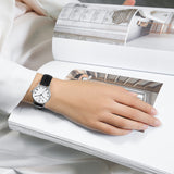  Shop Authentic Tissot Everytime Small White Dial Black Leather Strap Watch For Women - T109.210.16.033.00 - Luxxuri