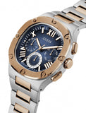  Shop Authentic Guess Headliner Multifunction Blue Dial Two Tone Steel Strap Watch For Men - GW0572G4 - Luxxuri