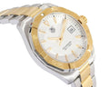  Shop Authentic Tag Heuer Aquaracer Quartz White Dial Two Tone Steel Strap Watch for Men - WAY1120.BB0930 - Luxxuri