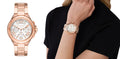  Shop Authentic Michael Kors Camille Chronograph White Dial Rose Gold Steel Strap Watch For Women - MK7271 - Luxxuri