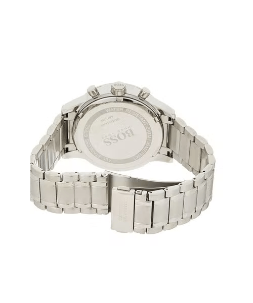  Shop Authentic Hugo Boss Aeroliner Black Dial Silver Steel Strap Watch for Men - 1513181 - Luxxuri