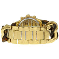 Michael Kors Runway Gold Dial Two Tone Steel Strap Watch for Women - MK4222