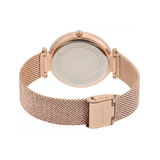 Shop Authentic Michael Kors Darci Quartz Mother of Pearl White Dial Rose Gold Mesh Bracelet Watch For Women - MK4519 - Luxxuri