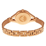  Shop Authentic Emporio Armani Chiara Analog White Dial Rose Gold Steel Strap Watch For Women - AR7329 - Luxxuri