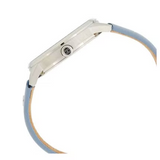  Shop Authentic Tommy Hilfiger Brooke Silver Dial Blue Leather Strap Watch for Women - 1782023 - Luxxuri