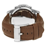  Shop Authentic Fossil Grant Chronograph Black Dial Brown Leather Strap Watch for Men - FS4813 - Luxxuri